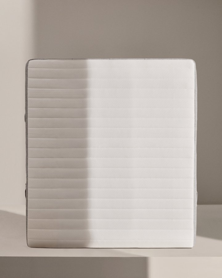 KAVE HOME Juno Pocket fjrmadrass - hvitt stoff (160x200)