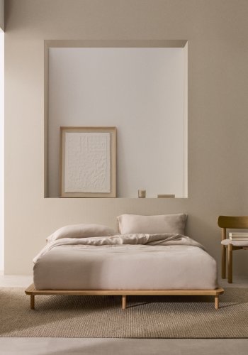 KAVE HOME Anielle sengeramme - naturlig ask (160x200)