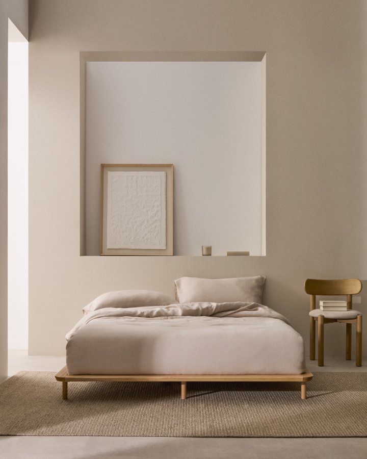 KAVE HOME Anielle sengeramme - naturlig ask (160x200)