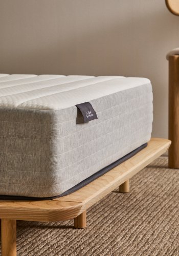 KAVE HOME Juno Pocket fjrmadrass - hvitt stoff (90x200)