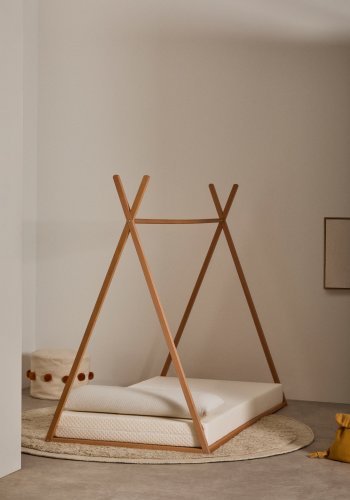 KAVE HOME Valery Adaptive Foam madrass, for Maralis tipi-seng - hvitt stoff (90x190)