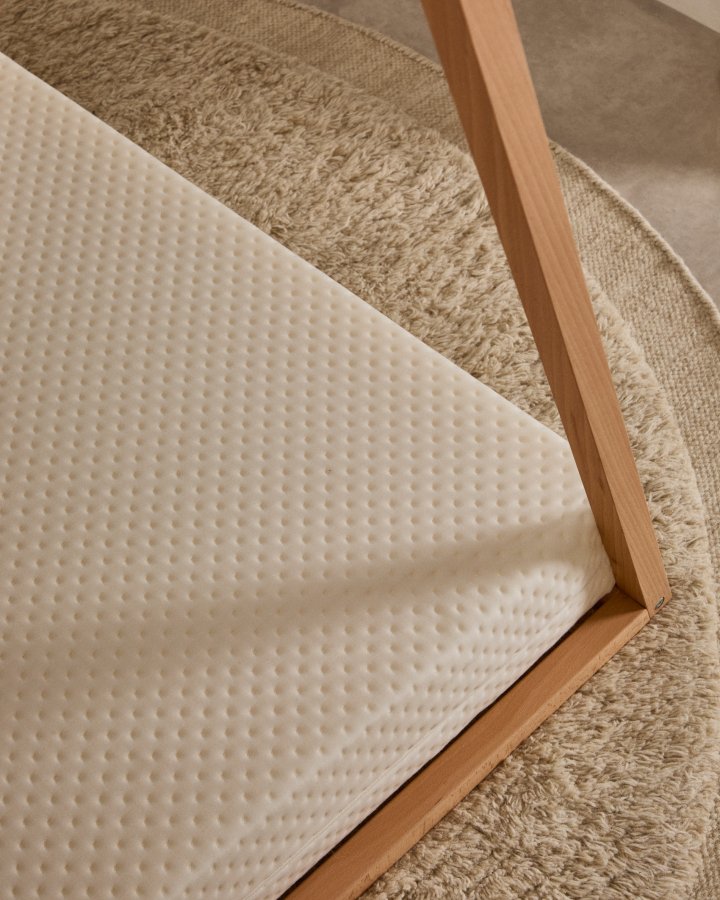 KAVE HOME Valery Adaptive Foam madrass, for Maralis tipi-seng - hvitt stoff (90x190)