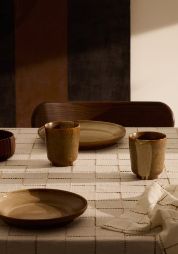 KAVE HOME Nagoli kopp - brun keramikk