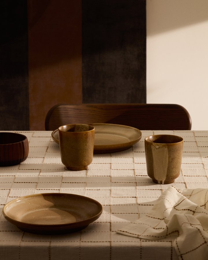 KAVE HOME Nagoli kopp - brun keramikk