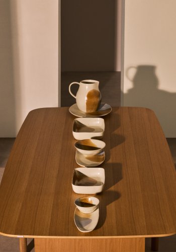 KAVE HOME Miglo kanne, m. hank - flerfarget keramikk