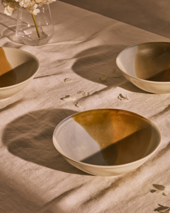 KAVE HOME Miglo skl, Stor, rund - multifarvet keramik (19)