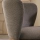 KAVE HOME Ciselia stol brun chenille og heltre ask naturlig tone FSC Mix Credit