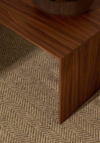 KAVE HOME Litto salongbord i valnttfiner med naturlig fargefinish, 90 x 45 cm