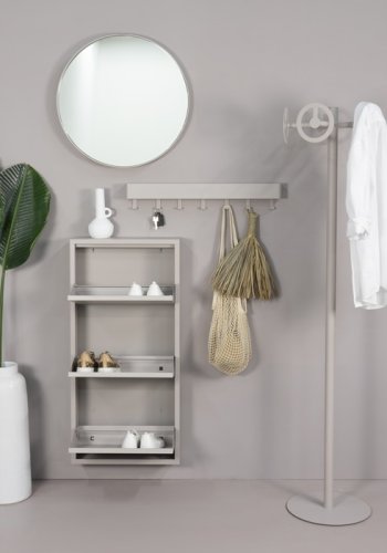 SPINDER DESIGN BILLY 3 skoskab, m. 3 lger - silky taupe stl