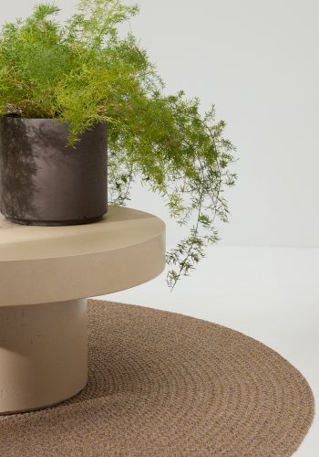 KAVE HOME Sintina utepotter - gr sement og glassfiber (sett med 3)