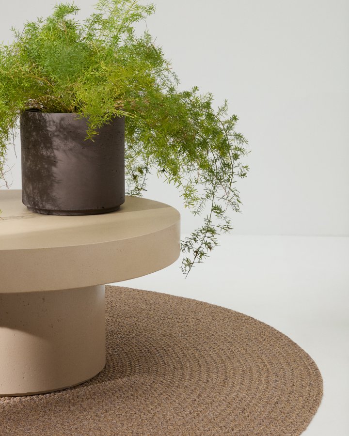 KAVE HOME Sintina utepotter - gr sement og glassfiber (sett med 3)