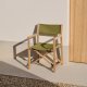 KAVE HOME Vilara grnn utendrs klappstol laget av FSC 100 % heltre akasie