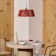 KAVE HOME Aldet taklampeskjerm i terrakotta med tau og snor 46 cm
