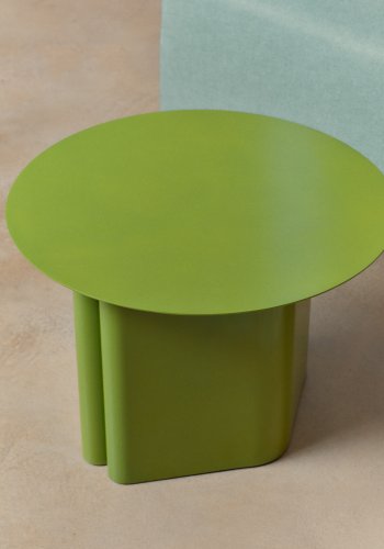 KAVE HOME Arvin grnt sidebord i jern 55 cm