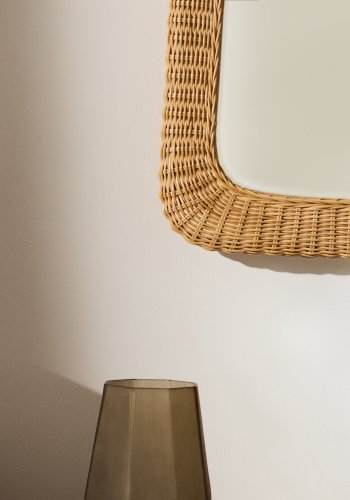 KAVE HOME Zilna rottingspeil 38 x 59 cm