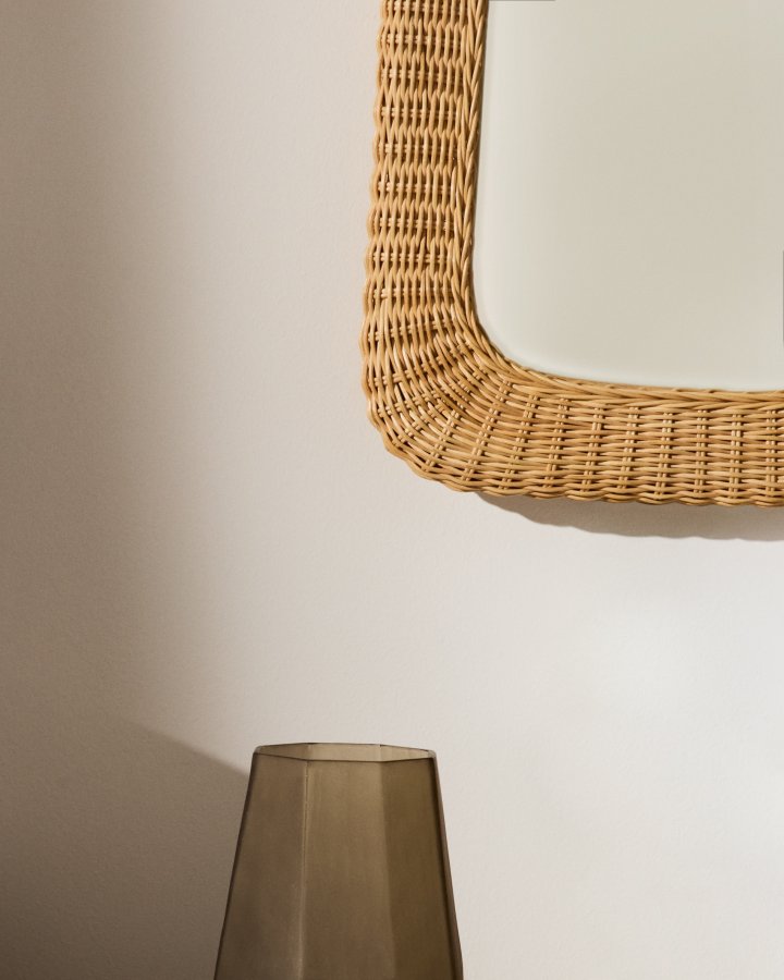 KAVE HOME Zilna rottingspeil 38 x 59 cm