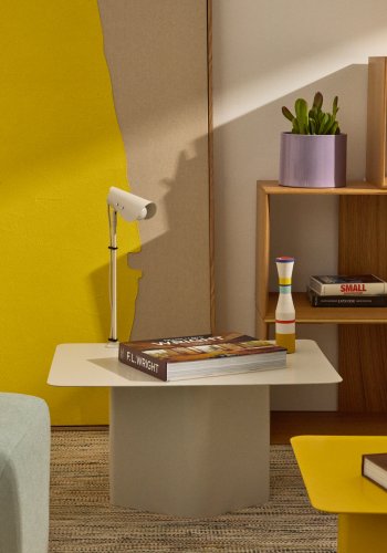 KAVE HOME Jula skrivebordslampe med klemme i grtt metall