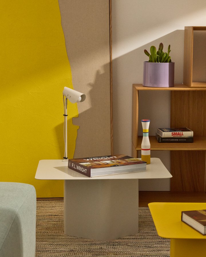 KAVE HOME Jula skrivebordslampe med klemme i grtt metall