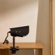KAVE HOME Jula liten lampe med klemme i svart metall