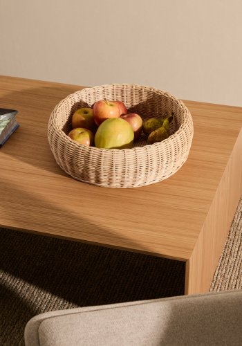 KAVE HOME Zilna rottingvase 11cm