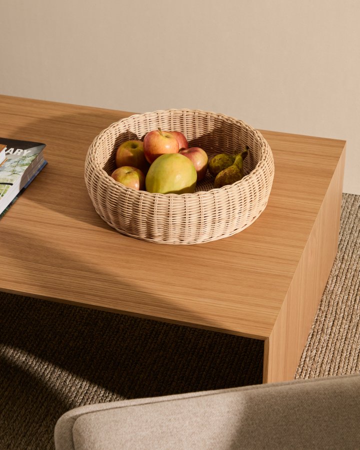 KAVE HOME Zilna rottingvase 11cm