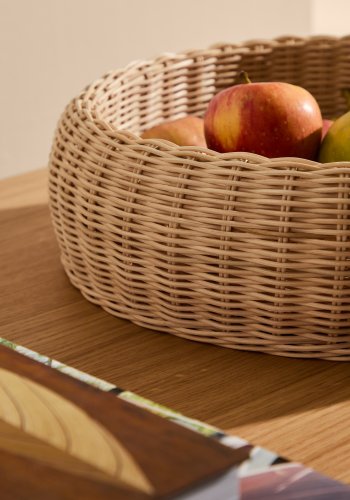 KAVE HOME Zilna rottingvase 11cm