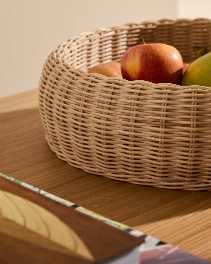 KAVE HOME Zilna rottingvase 11cm