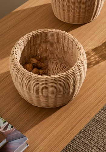 KAVE HOME Zilna rottingvase 19cm