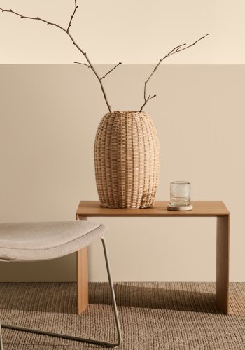 KAVE HOME Zilna rottingvase 40cm