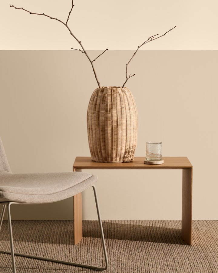 KAVE HOME Zilna rottingvase 40cm