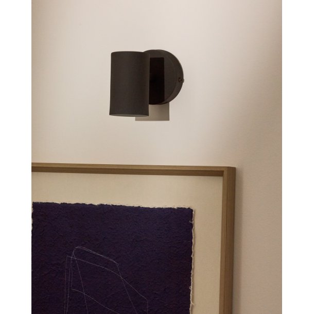 KAVE HOME Manie v�glampe - sort metal med st�bejernseffekt finish - KAVE HOME