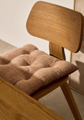 KAVE HOME Aren rosa stolpute 45 x 45 cm