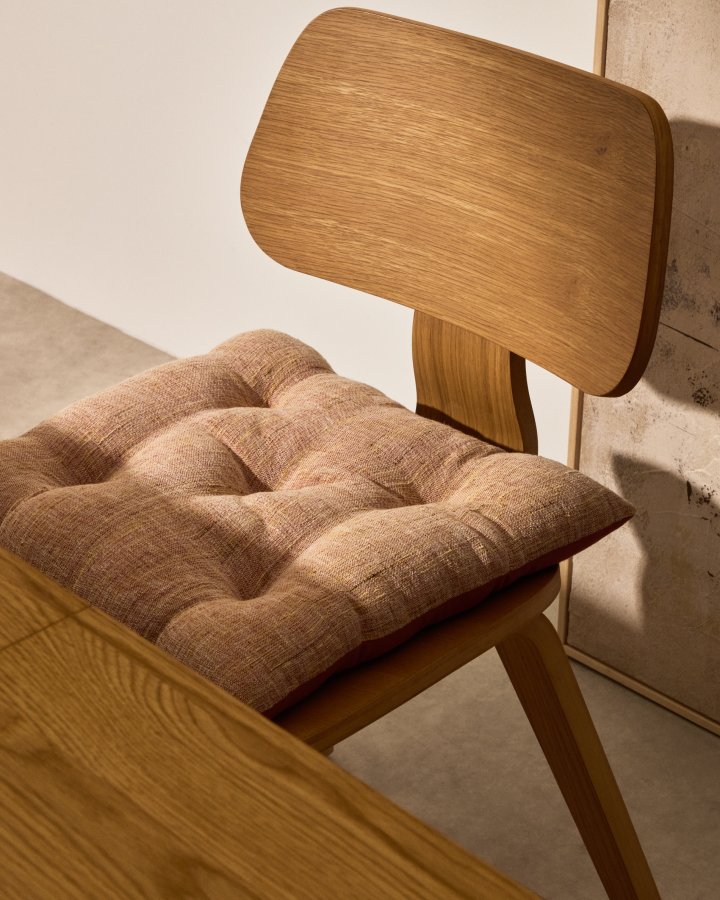 KAVE HOME Aren rosa stolpute 45 x 45 cm