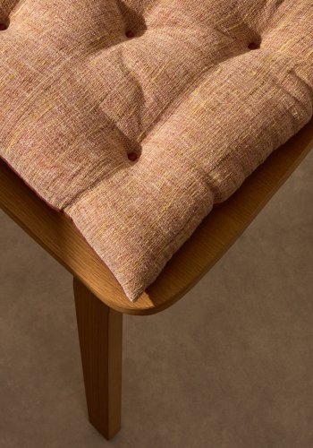 KAVE HOME Aren rosa stolpute 45 x 45 cm