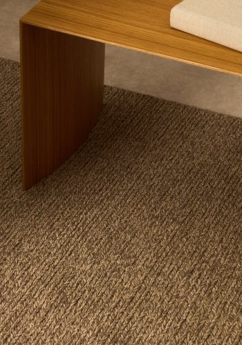 KAVE HOME Galinda taupe teppe laget av syntetiske fibre, 160 x 230 cm