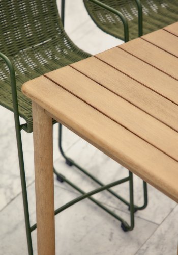 KAVE HOME Sori udend�rs barbord, rektangul�r - natur akacietr� (135x78)