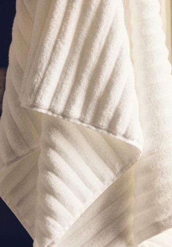 KAVE HOME Navira badeh�ndkl�de, rektangul�r - hvid bomuld (70x140)