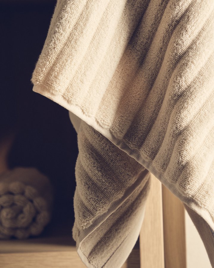 KAVE HOME Navira badeh�ndkl�de, rektangul�r - lysegr�n bomuld (70x140)