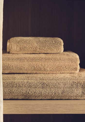 KAVE HOME Navira badeh�ndkl�de, rektangul�r - lysegr�n bomuld (70x140)