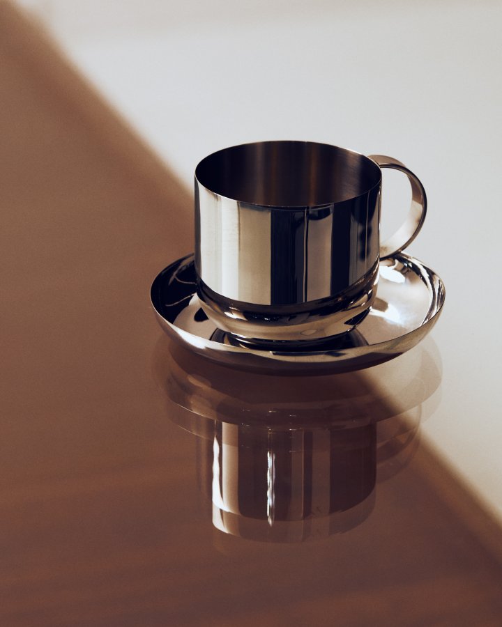 KAVE HOME Nirela kop - rustfrit st�l (s�t med 2)