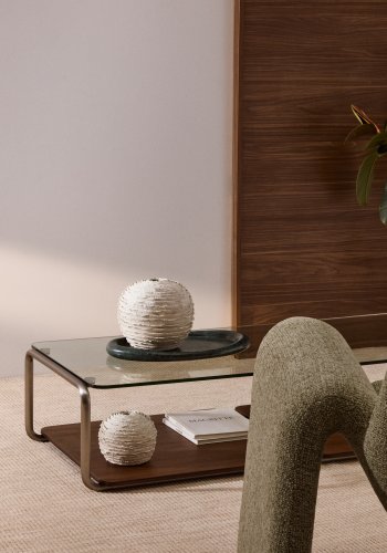 KAVE HOME Evania vase, rund - beige keramik (�23)