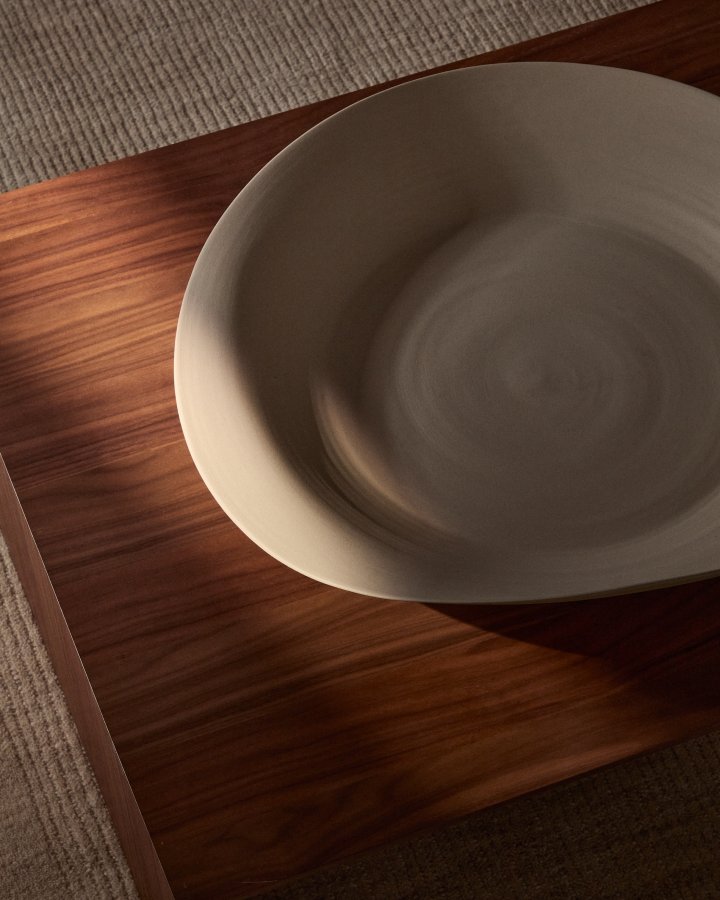 KAVE HOME Ebenor borddekoration - beige keramik (�53)