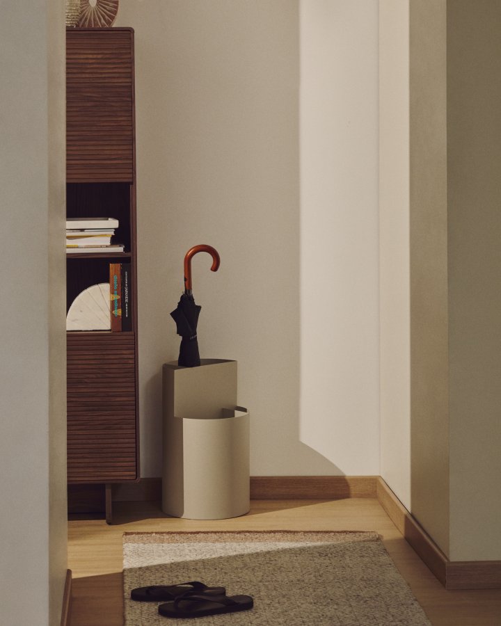 KAVE HOME Atin paraplystativ - beige metal