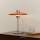 KAVE HOME Nuvira bordlampe - orange og lysegr� b�rstet metal