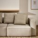 KAVE HOME Marela 3-pers. sovesofa - beige chenille (B:236cm)