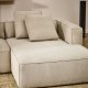 KAVE HOME Marela 3-pers. sovesofa, m. h�jre chaiselong - beige chenille (B:276cm)