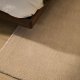 KAVE HOME Empuries l�ber gulvt�ppe, rektangul�r - beige syntetiske fibre (200x80)