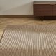 KAVE HOME Ardelia gulvt�ppe, rektangul�r - beige syntetiske fibre (160x230)