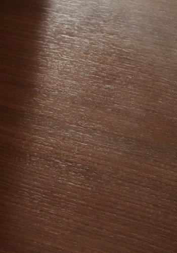 KAVE HOME Melvar spisebord. rektangul�r - brun valn�ddefiner og b�rstet rustfrit st�l (220x110)