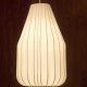 KAVE HOME Somar loftlampe - hvid syntetiske fibre og st�lst�nger (�30)